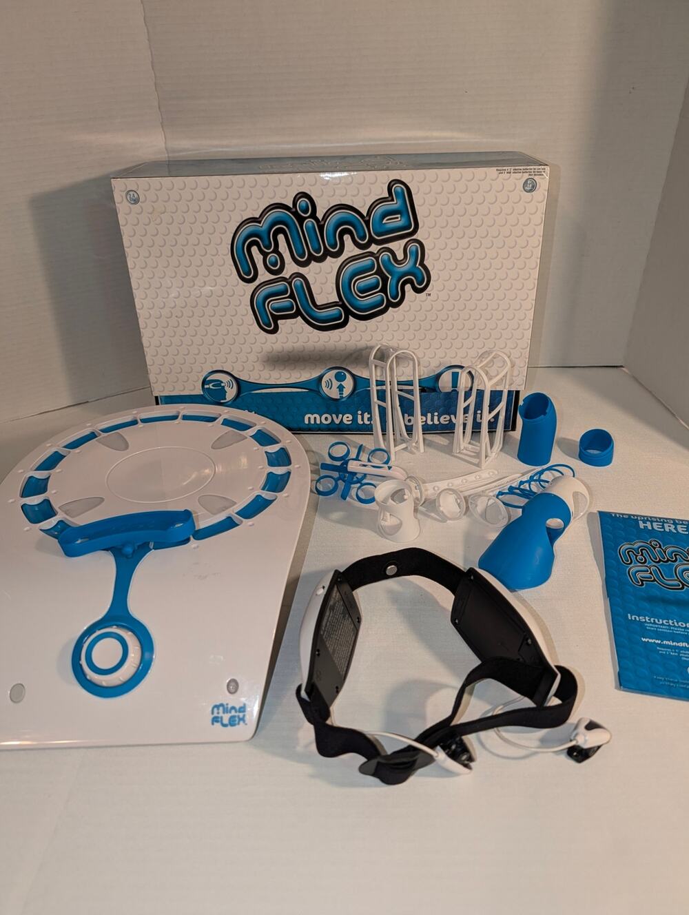 MindFlex Game Mattel 2009 Obstacle Think Believe Move TESTED WORKS COMPLETE